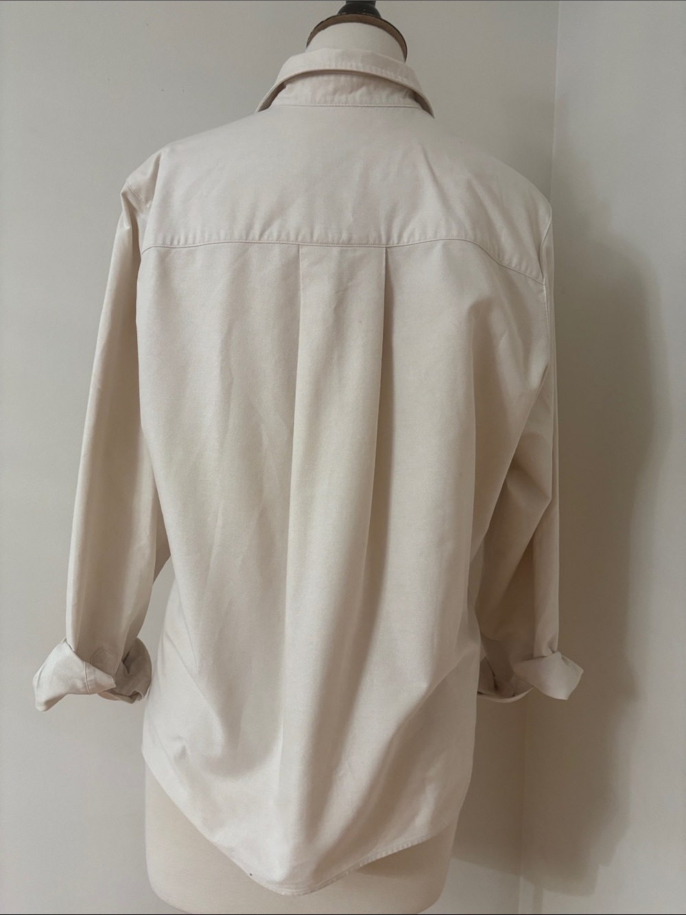Frank & Eileen Beige Button-Down Shirt M - Picture 3 of 7